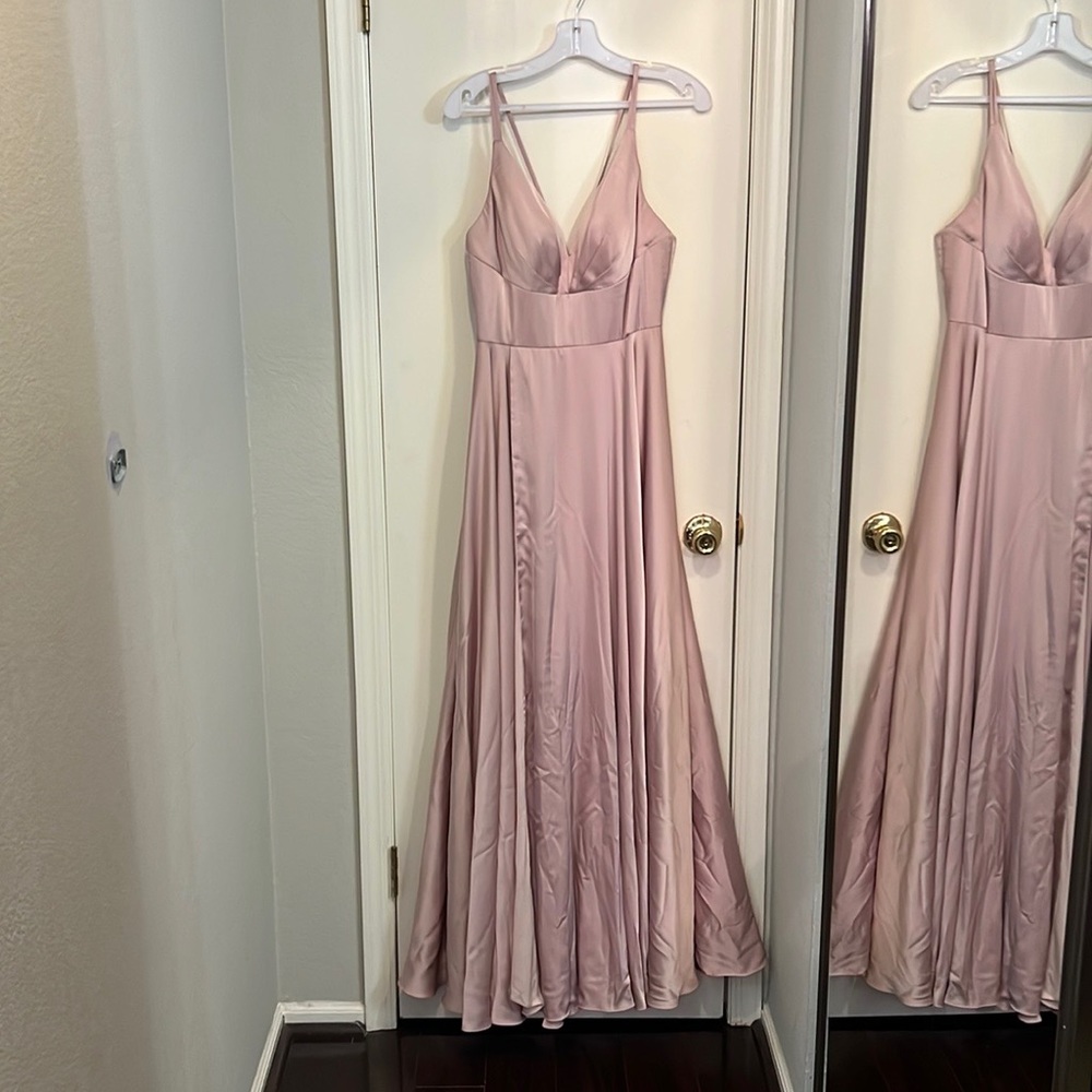 Boubou Rose Colored Gown Size 8